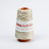 Cinta de Brillos 4mm Blanco/Dorado