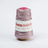 Cinta de Brillos 4mm Lila/Dorado