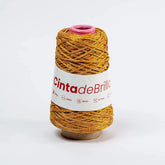 Cinta de Brillos 4mm Oro/Plateado