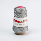 Cinta de Brillos 4mm Plateado/Plateado