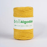 Hilaza Eco Algodón 4mm Amarillo