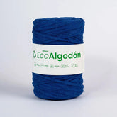Hilaza Eco Algodón 4mm Azul