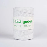 Hilaza Eco Algodón 4mm Blanco