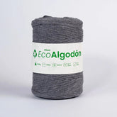 Hilaza Eco Algodón 4mm Gris Oscuro