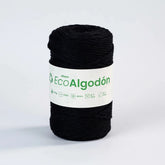 Hilaza Eco Algodón 4mm Negro
