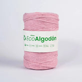 Hilaza Eco Algodón 4mm Rosado