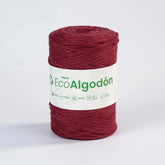 Hilaza Eco Algodón 4mm Vinotinto