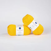 Lana Coats Crochet Amarillo