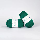 Lana Coats Crochet Verde Pino