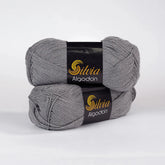 Lana Silvia Algodón Gri