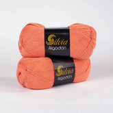 Lana Silvia Algodón Naranj