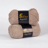 Lana Silvia Algodón Tabac