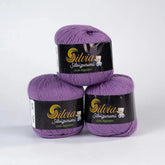 Lana Silvigurumi Morado