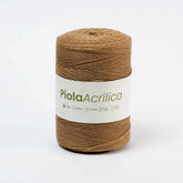 Piola Acrílica 1.5mm-2mm Carmel Claro