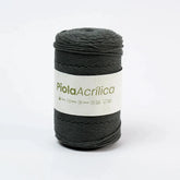 Piola Acrílica 1.5mm-2mm Gris Oscuro