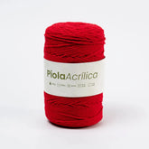 Piola Acrílica 1.5mm-2mm Rojo