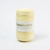 Piola Acrílica 1.5mm-2mmAmarillo Crema