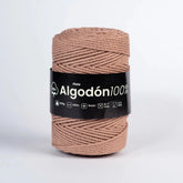 Piola Algodón 100% 3mm Ladrillo