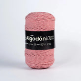 Piola Algodón 100% 3mm Salmón