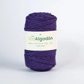 Piola Eco Algodón 3mm Berenjena