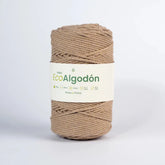 Piola Eco Algodón 3mm Ocre