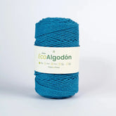 Piola Eco Algodón 3mm Turquesa