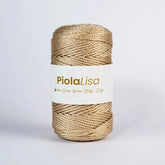 Piola Lisa 3mm Dorado