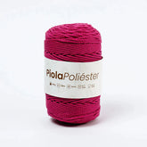 Piola Poliéster 3mm Fucsia