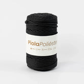 Piola Poliéster 3mm Negro