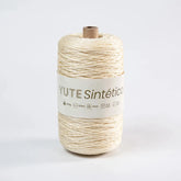 Piola Yute Sintético 1mm Vainilla