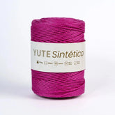 Piola Yute Sintético 3mm Fucsia