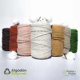 Hilaza Algodón 100% 4mm Menta