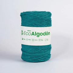 Hilaza Eco Algodón 4mm Esmeralda