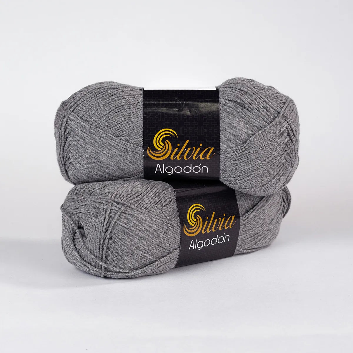 Lana Silvia Algodón Gri