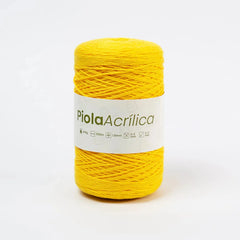 Piola Acrílica 1.5mm-2mm Amarillo