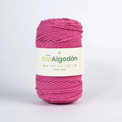 Piola Eco Algodón 3mm Fucsia