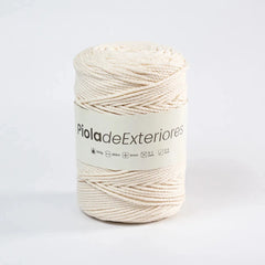 Piola Exteriores 3mm Crudo