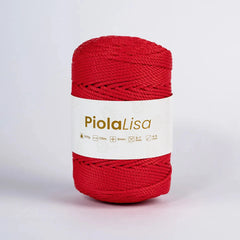 Piola Lisa 3mm Rojo